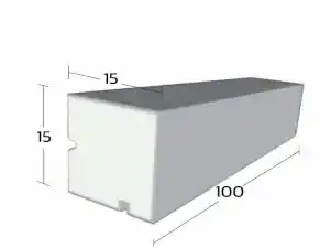 คิ้วบัวโฟม รุ่น A13G ขนาด 15 × 15 ซม.