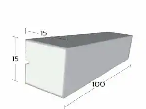 คิ้วบัวโฟม รุ่น A14 ขนาด 15 × 15 ซม.