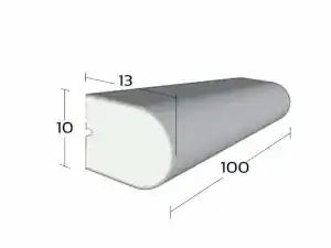 คิ้วบัวโฟม รุ่น A19 ขนาด 13 × 10 ซม.