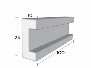 คิ้วบัวโฟม รุ่น A39 ขนาด 10 × 25 ซม.