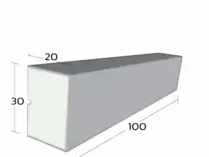 คิ้วบัวโฟม รุ่น A43 ขนาด 20 × 30 ซม.