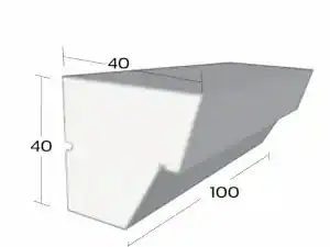 คิ้วบัวโฟม รุ่น A48 ขนาด 40 × 40 ซม.
