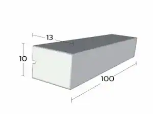 คิ้วบัวโฟม รุ่น A5 ขนาด 13 × 10 ซม.